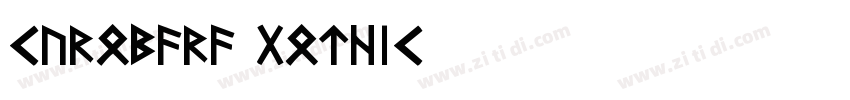 kurobara gothic字体转换